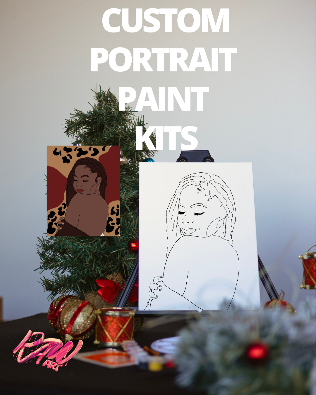 Custom Portrait Paint Kit